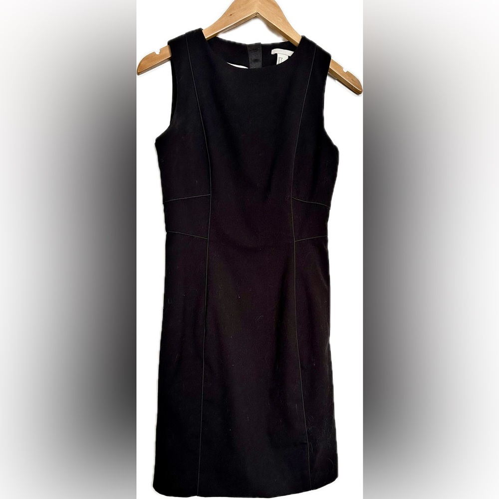 H&M Black Fitted Dress